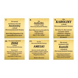 SREBRNY KOMPLET BIŻUTERII DLA DZIEWCZYNKI KOMUNIA CHRZEST SREBRO 925 GRAWER