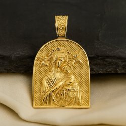 DUŻA ZAWIESZKA MĘSKA ZE STALI CHIRURGICZNEJ PRAWOSŁAWNA STAL CHIRURGICZNA