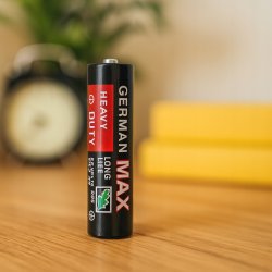40x BATERIA AAA (R3) 1.5V MAŁY PALUSZEK GERMAN MAX BATERIE AAA PALUSZKI