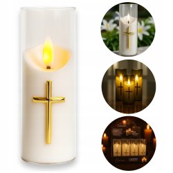 WKŁADY DO ZNICZY NA WSZYSTKICH ŚWIĘTYCH 3 SZTUKI DUŻE LAMPIONY NA GRÓB 16CM