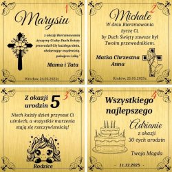 PREZENT DLA KOBIETY ŻONY MAMY BABCI CÓRKI NA URODZINY KOMPLET BIŻUTERII 18K