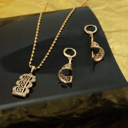 PREZENT DLA ŻONY NA ROCZNICĘ ŚLUBU 18K KOMPLET BIŻUTERII GRECKIEJ + GRAWER