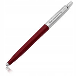 DŁUGOPIS PARKER JOTTER CZERWONY + ELEGANCKIE PUDEŁKO Z ETUI+GRAWER, PREZENT