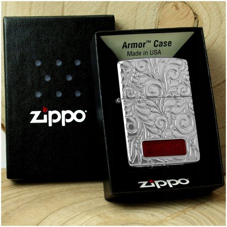 ORYGINALNA ZAPALNICZKA ZIPPO SWIRL PATTERN DESIGN + GRAWER GRATIS + BENZYNA