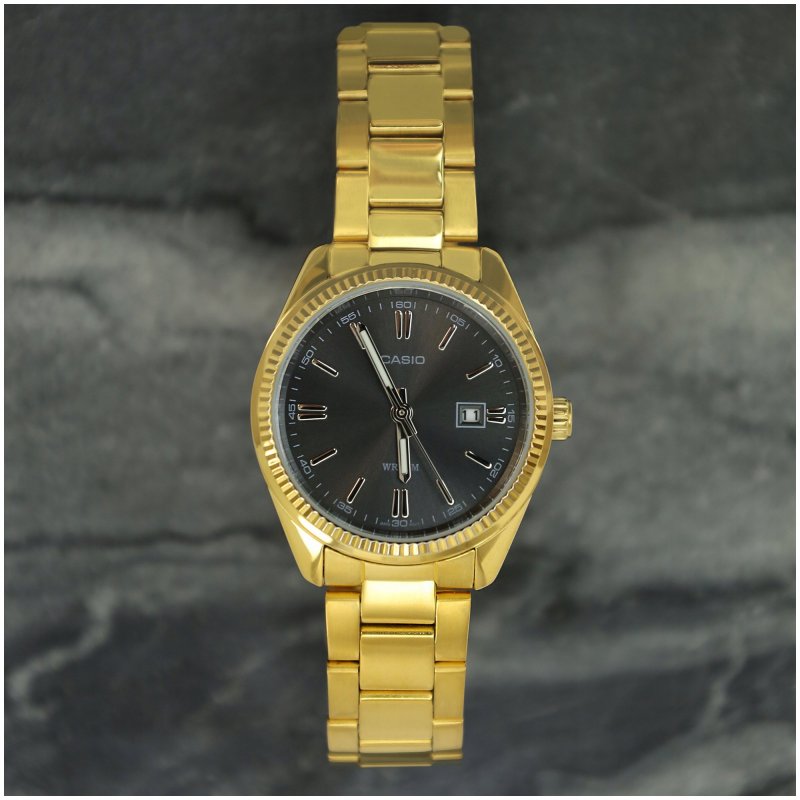 LUKSUSOWY DAMSKI ZŁOTY ZEGAREK CASIO 24K CERTYFIKAT / UNIKATOWY PREZENT