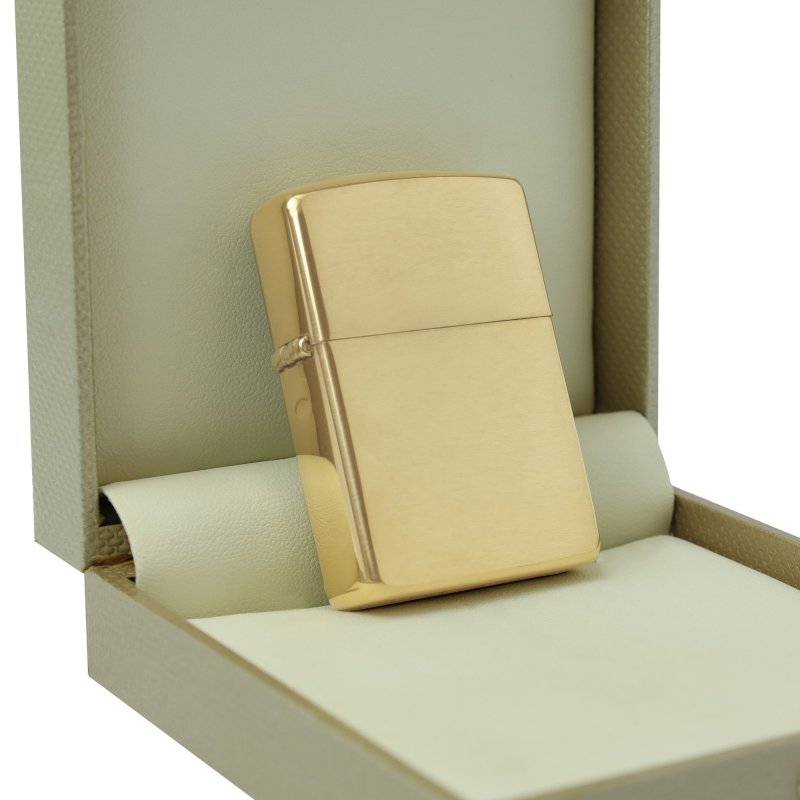 ORYGINALNA ZAPALNICZKA ZIPPO ARMOR BRASS MOTYW NA PREZENT + GRAWER