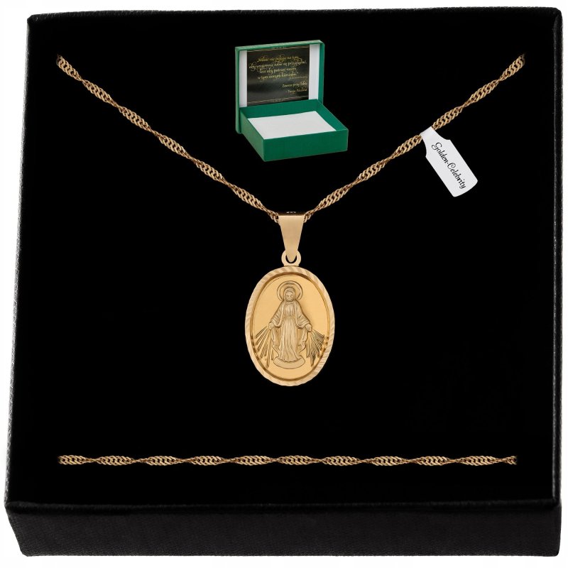 BIŻUTERIA DAMSKA, ZŁOTY, POZŁACANY NASZYJNIK DAMSKI Z ZAWIESZKĄ SREBRO 925
