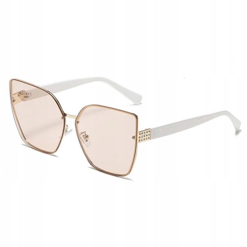 DAMSKIE OKULARY PRZECIWSŁONECZNE KOCIE Z POLARYZACJĄ + FILTR UV400 STYLOWE