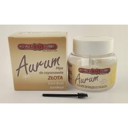 DUŻY ZESTAW DO CZYSZCZENIA ZŁOTA, BIŻUTERII POZŁACANEJ, PŁYN + ŚCIERECZKA