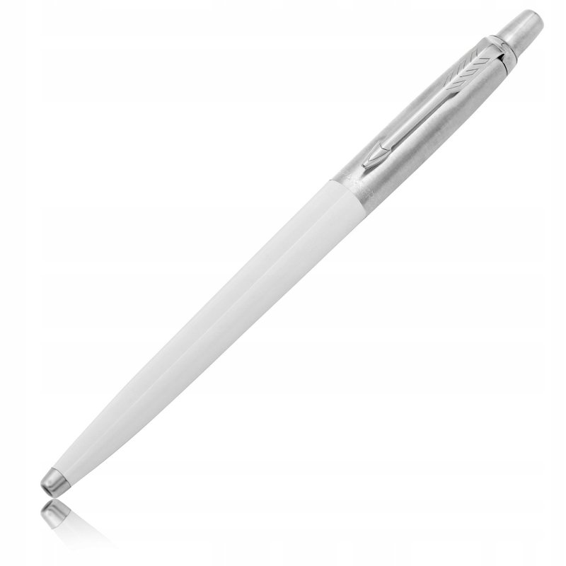 ZESTAW PARKER JOTTER BIAŁY / DŁUGOPIS+PIÓRO+GRAWERY + TABLICZKA Z DEDYKACJĄ