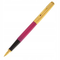 LUKSUSOWY ZESTAW PREZENTOWY PARKER Z GRAWEREM MAGENTA JOTTER + CERTYFIKAT