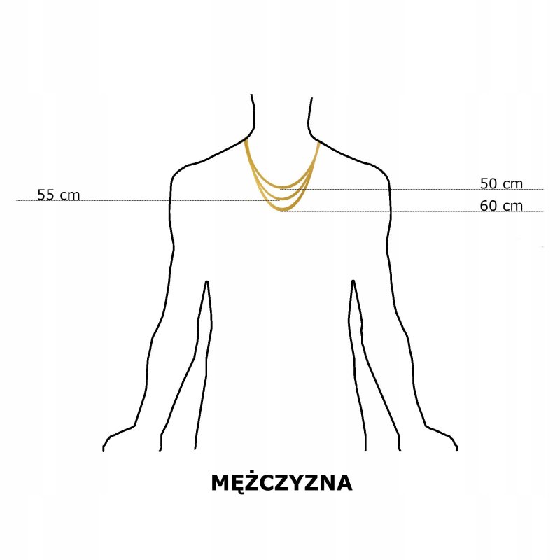 MASYWNY SREBRNY MĘSKI ŁAŃCUSZEK GARIBALDI PR 925 NA PREZENT DLA FACETA MĘŻA