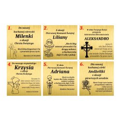 PAMIĄTKA CHRZTU ŚWIĘTEGO DLA DZIEWCZYNKI, CHŁOPCA SREBRNY SMOCZEK + GRAWER