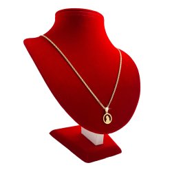 ELEGANCKI ZŁOTY ŁAŃCUSZEK Z MEDALIKIEM SREBRO 925/585 ZŁOTO 14K + DEDYKACJA