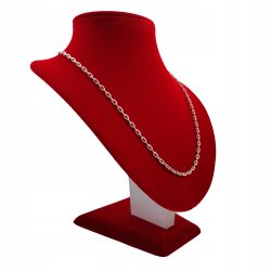 SREBRNY DŁUGI ŁAŃCUSZEK ANKIER 70CM/3MM SREBRO PRÓBY 925 + GRATIS DLA NIEGO
