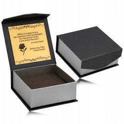 DELIKATNE SREBRNE KOLCZYKI DAMSKIE 925 KÓŁKA Z CYRKONIAMI 1,4 CM + GRAWER