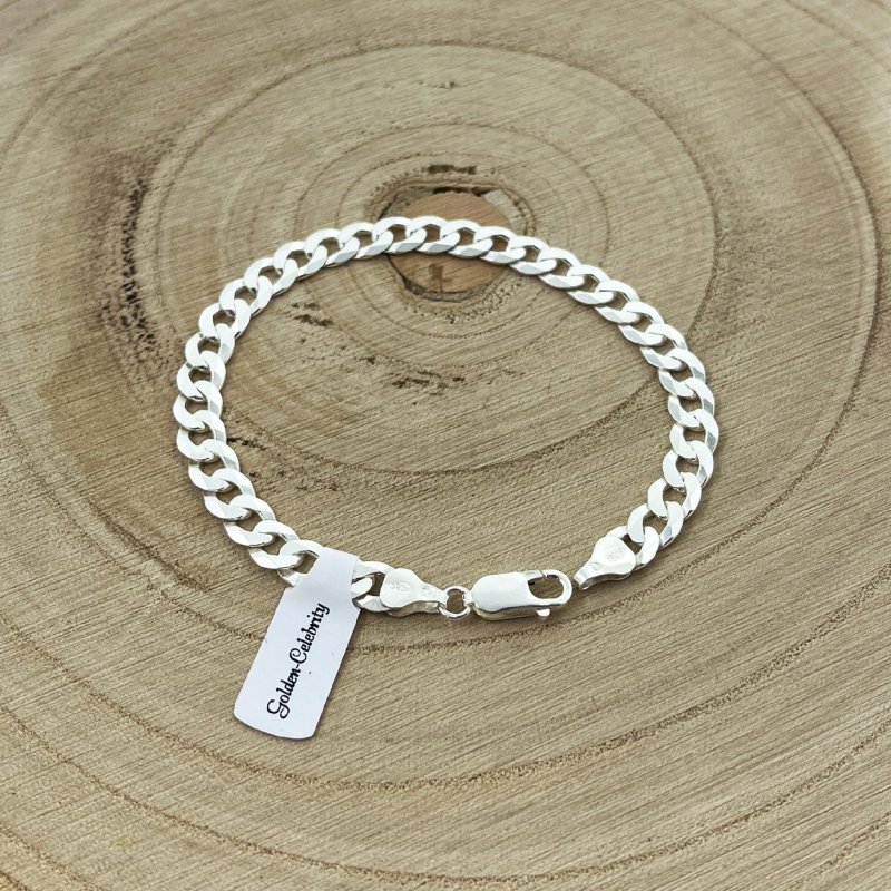 ELEGANCKA GRUBA BRANSOLETKA MĘSKA PANCERKA 20 CM PREZENT DLA NIEGO + GRATIS