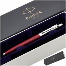 DŁUGOPIS PARKER JOTTER CZERWONY + ELEGANCKIE PUDEŁKO GRATIS NA PREZENT