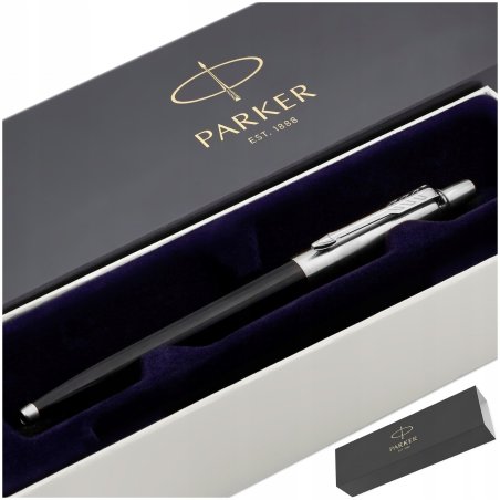 DŁUGOPIS PARKER JOTTER CZARNY + ELEGANCKIE PUDEŁKO GRATIS NA PREZENT