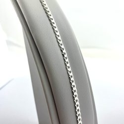 BRANSOLETKA DAMSKA SREBRNA PANCERKA 19cm/5mm 925 PREZENT DLA NIEJ + GRATISY