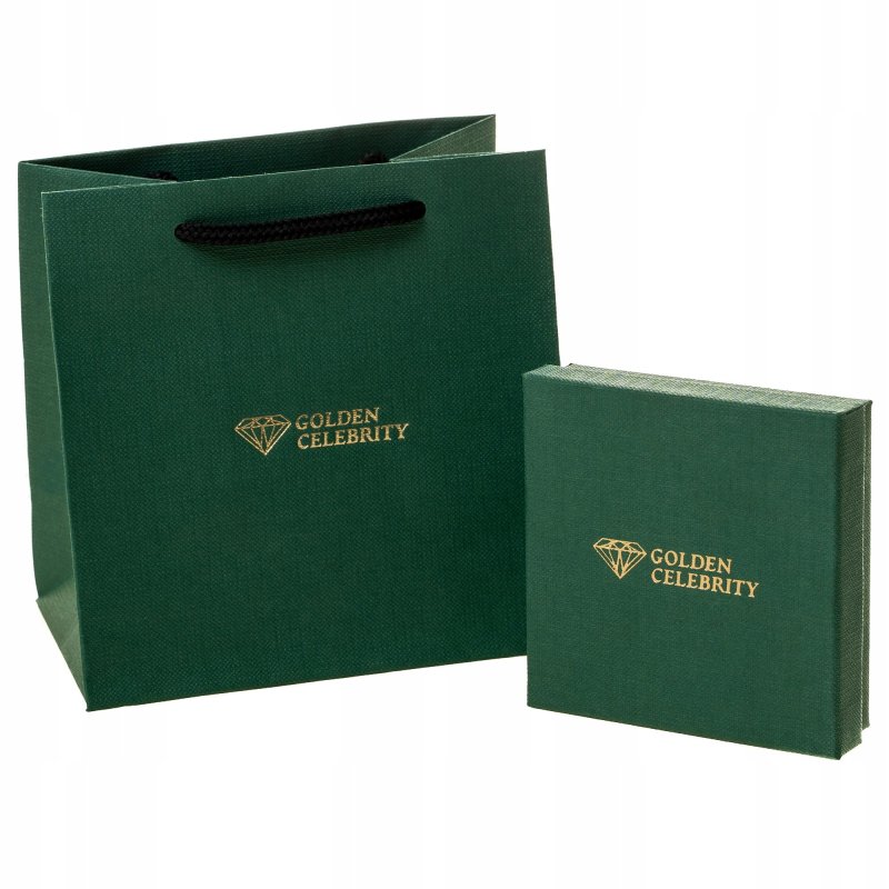 ZŁOTY NASZYJNIK + KOLCZYKI GREEK STAL CHIRURGICZNA DLA CÓRKI NA ŚWIĘTA 18K