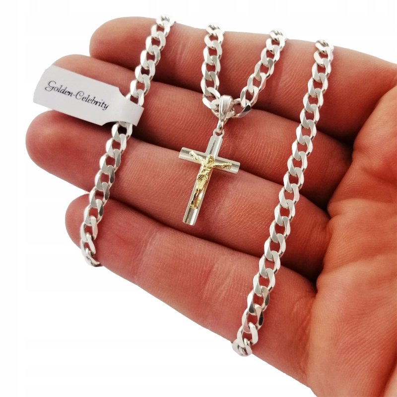SREBRNY ŁAŃCUSZEK ZAWIESZKA GRAWER PREZENT PR. 925