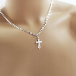 SREBRNY ŁAŃCUSZEK ZAWIESZKA GRAWER PREZENT PR. 925