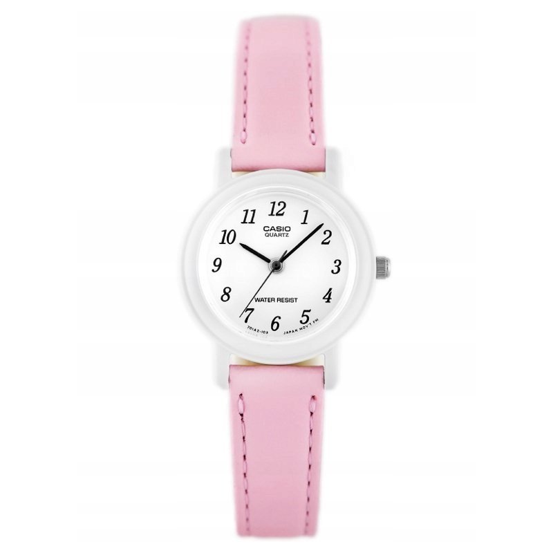 ZEGAREK RÓŻOWY / BIAŁY CASIO DLA DZIEWCZYNKI NA KOMUNIĘ PAMIĄTKA + GRATISY