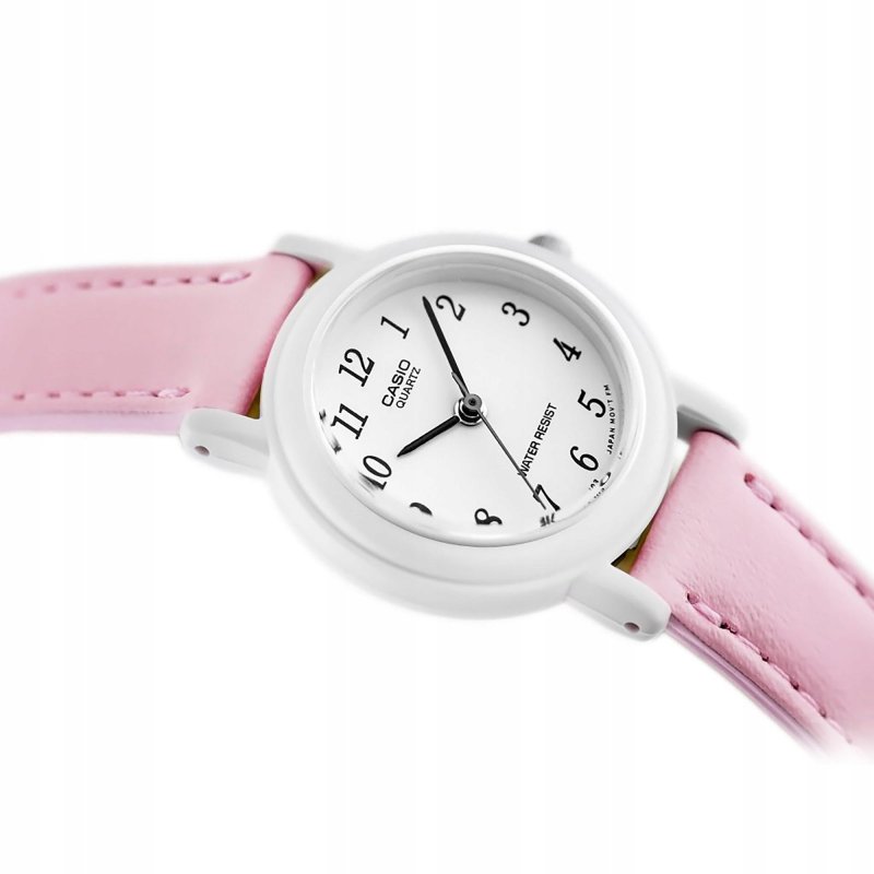 ZEGAREK RÓŻOWY / BIAŁY CASIO DLA DZIEWCZYNKI NA KOMUNIĘ PAMIĄTKA + GRATISY
