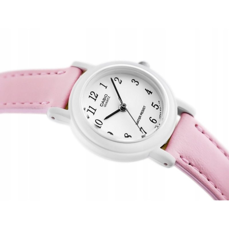 ZEGAREK RÓŻOWY / BIAŁY CASIO DLA DZIEWCZYNKI NA KOMUNIĘ PAMIĄTKA + GRATISY