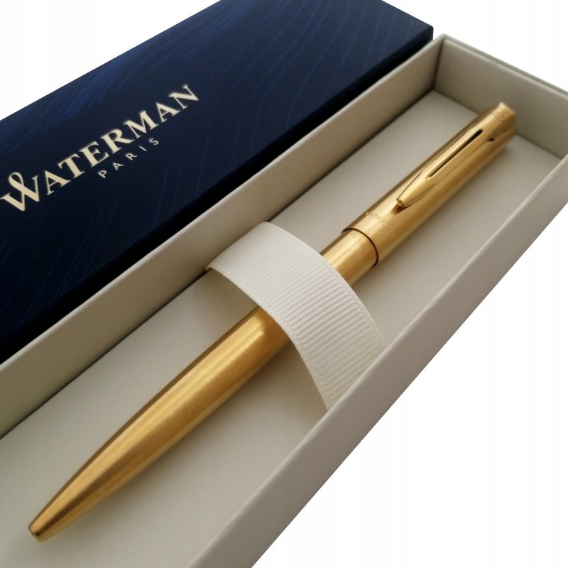 ZŁOTY DŁUGOPIS WATERMAN 24K PREZENT DLA PREZESA, SZEFA, DYREKTORA, LEKARZA