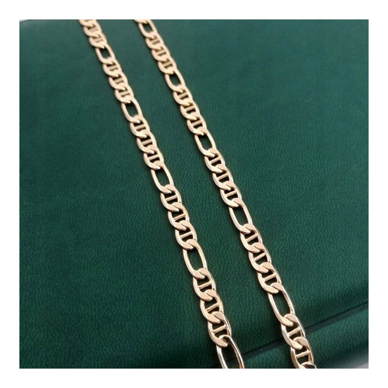 ZŁOTY ŁAŃCUSZEK GUCCI 50CM 5MM + KRZYŻYK PREZENT