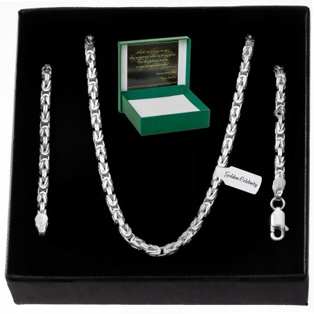 SREBRNY DIAMENTOWANY ŁAŃCUSZEK KRÓLEWSKI 60CM p925