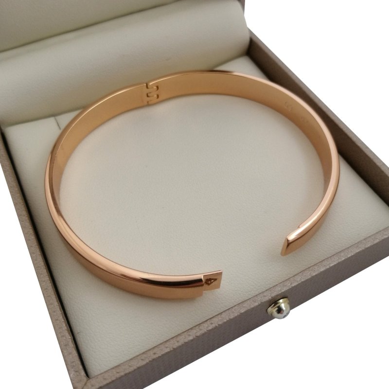 DAMSKA BRANSOLETKA SZTYWNA 21CM8MM KLASYCZNA 18K STAL CHIRURGICZNA DLA NIEJ