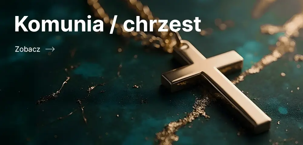Biżuteria dziecięca - krzyżyki i dodatki